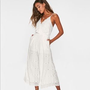 NWT l*space Ciara Ivory Eyelet Jumper